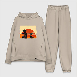 Женский костюм оверсайз Самурай Чамплу Мугэн и Дзин