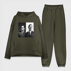 Женский костюм оверсайз Tom hardy, цвет: хаки