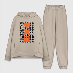 Женский костюм оверсайз Love Death & Robots