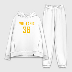 Женский костюм оверсайз Wu-Tang 36, цвет: белый