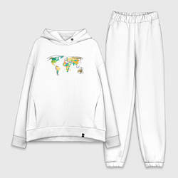 Женский костюм оверсайз World Cat