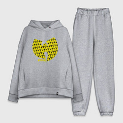 Женский костюм оверсайз Wu-Tang Style, цвет: меланж