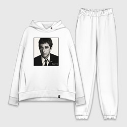 Женский костюм оверсайз Аль Пачино Al Pacino, цвет: белый