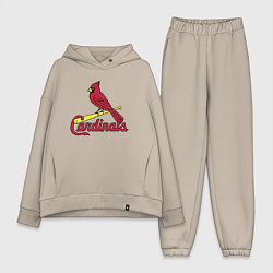 Женский костюм оверсайз St Louis Cardinals - baseball team