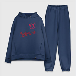 Женский костюм оверсайз Washington Nationals - baseball team!