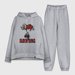 Женский костюм оверсайз ELDEN RING время путешествовать Элден Ринг Игра, цвет: меланж