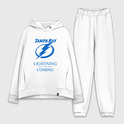 Женский костюм оверсайз Tampa Bay Lightning is coming, Тампа Бэй Лайтнинг