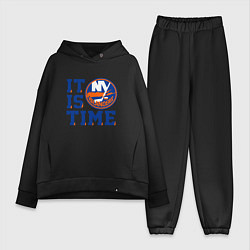 Женский костюм оверсайз It Is New York Islanders Time Нью Йорк Айлендерс