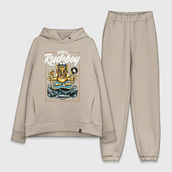 Женский костюм оверсайз Rudeboy