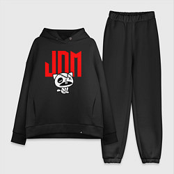 Женский костюм оверсайз JDM Kitten-Zombie Japan, цвет: черный