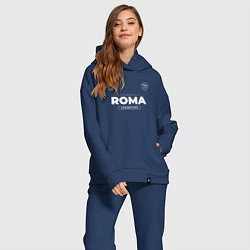 Женский костюм оверсайз Roma Форма Чемпионов, цвет: тёмно-синий — фото 2