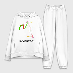 Женский костюм оверсайз Investor