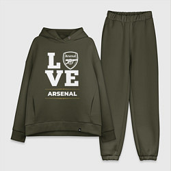 Женский костюм оверсайз Arsenal Love Classic