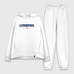 Женский костюм оверсайз Liverpool FC Classic