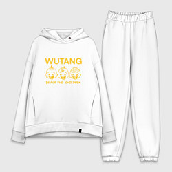 Женский костюм оверсайз Wu-Tang Childrens, цвет: белый