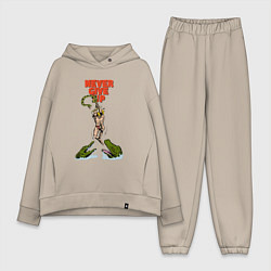 Женский костюм оверсайз Не сдавайся никогда - комикс