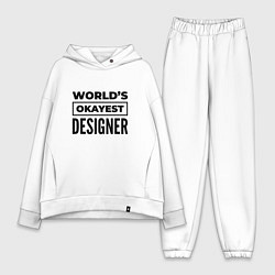 Женский костюм оверсайз The worlds okayest designer