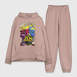 Женский костюм оверсайз Zen - intergalactic ninja