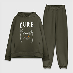 Женский костюм оверсайз The Cure rock cat