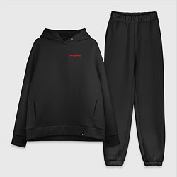 Женский костюм оверсайз Arasaka uniform, цвет: черный