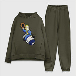 Женский костюм оверсайз Vault boy - bomb rider