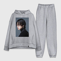 Женский костюм оверсайз Dark side Jimin, цвет: меланж