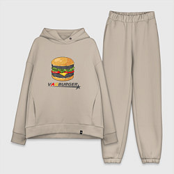 Женский костюм оверсайз VAGburger tyres