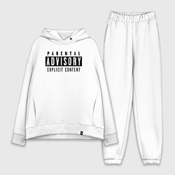 Женский костюм оверсайз Parental advisory