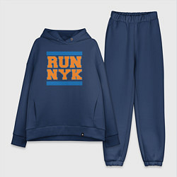 Женский костюм оверсайз Run New York Knicks