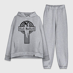 Женский костюм оверсайз Black Sabbath Cross