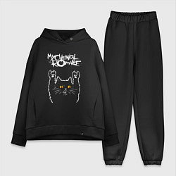 Женский костюм оверсайз My Chemical Romance rock cat