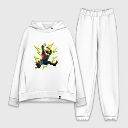 Женский костюм оверсайз Street Fighter 6 Blanka, цвет: белый