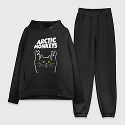 Женский костюм оверсайз Arctic Monkeys rock cat