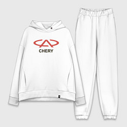 Женский костюм оверсайз Chery Logo