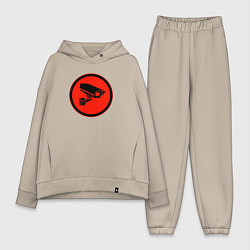 Женский костюм оверсайз Skibidi toilet Камера