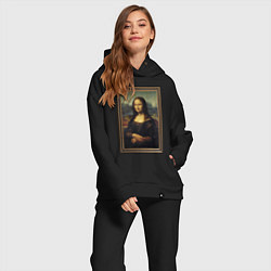 Женский костюм оверсайз Mona Lisa - original, цвет: черный — фото 2