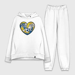 Женский костюм оверсайз Kiss my ace ball