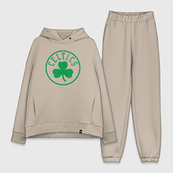 Женский костюм оверсайз Boston Celtics clover