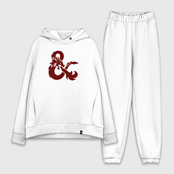 Женский костюм оверсайз Подземелья и драконы лого