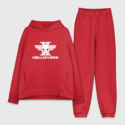 Женский костюм оверсайз Helldivers 2: Logo