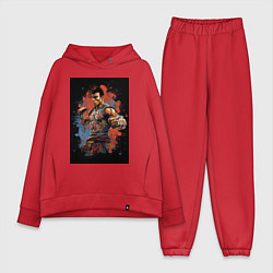 Женский костюм оверсайз Тайский боец