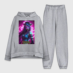 Женский костюм оверсайз League Of Legends Akali Kda