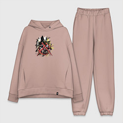 Женский костюм оверсайз Сабверсивная технология