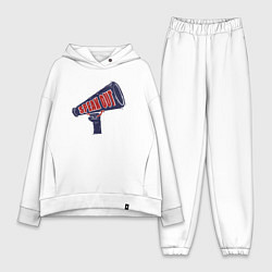 Женский костюм оверсайз Выскажись