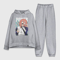 Женский костюм оверсайз Человек-бензопила Пауэр Power