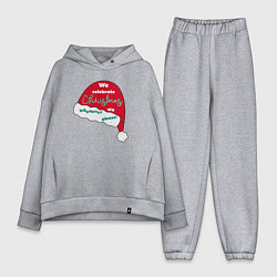 Женский костюм оверсайз Шапка Санта Клауса - мы празднуем Рождество когда