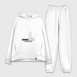 Женский костюм оверсайз Baby loading