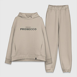 Женский костюм оверсайз Prosecco mood original