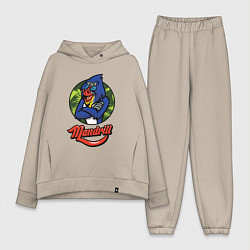 Женский костюм оверсайз Mandrill