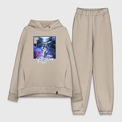 Женский костюм оверсайз Цзинлю